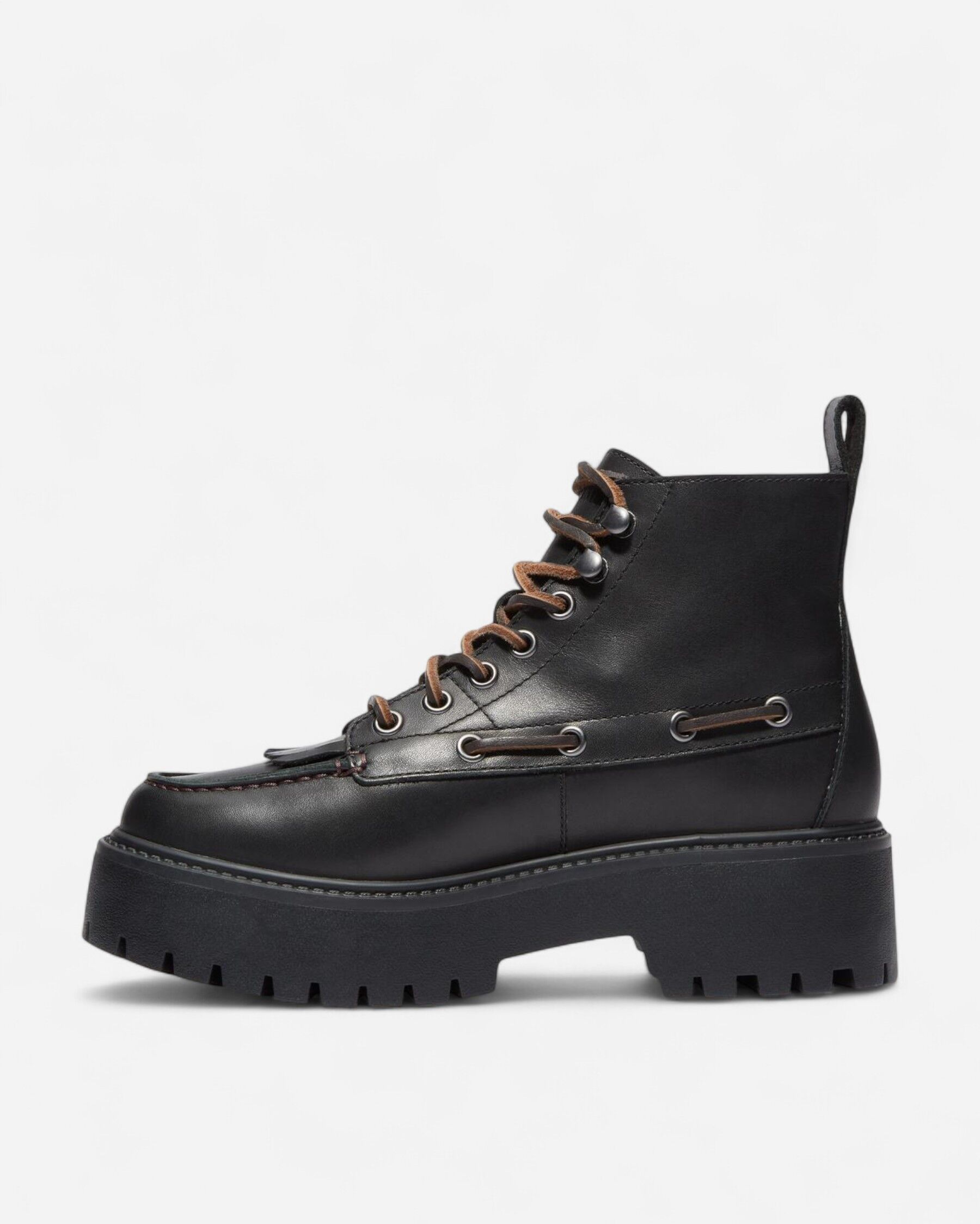 Resim Stone Street Mid Lace Up Boot