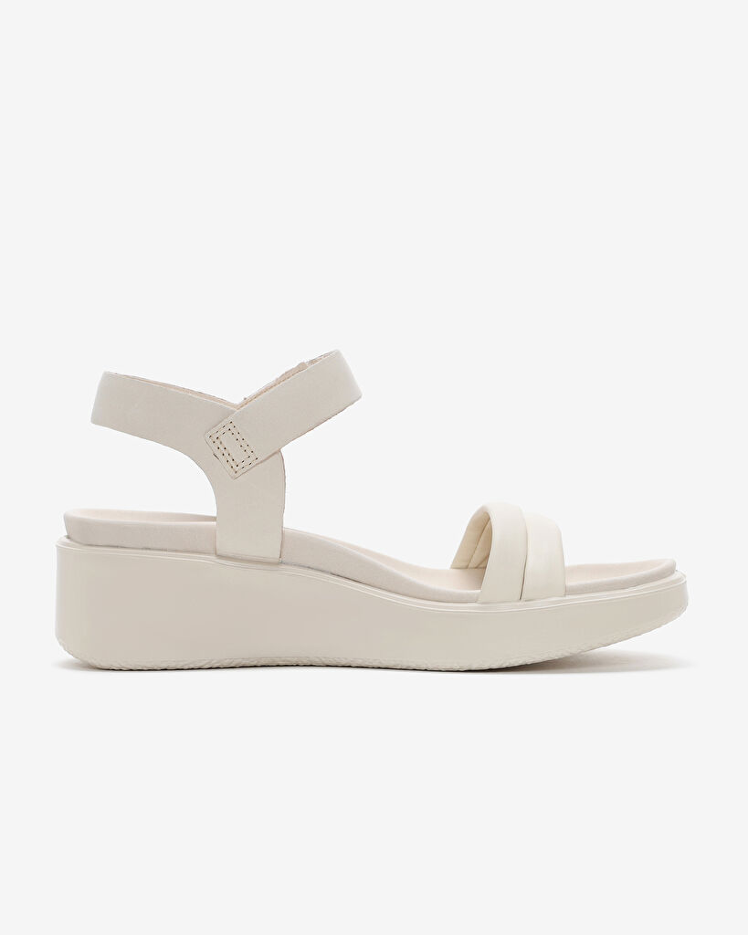 Ecco Flowt Lx Wedge W Sandals Kadın Bej Sandalet 27330359113