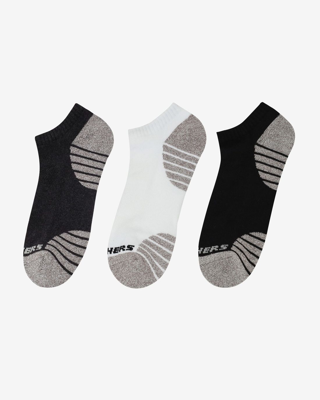Resim 3'Lu Unisex Yarim Taban Destekli Low Cut Corap