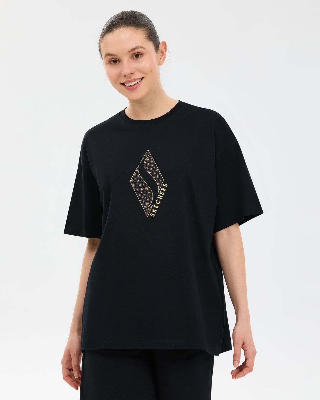 Resim W Oversize Fit Graphic T-shirt