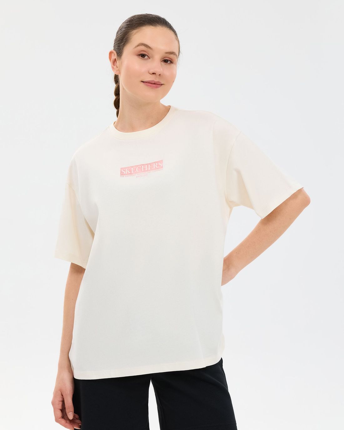 Resim W Oversize Fit Graphic T-shirt