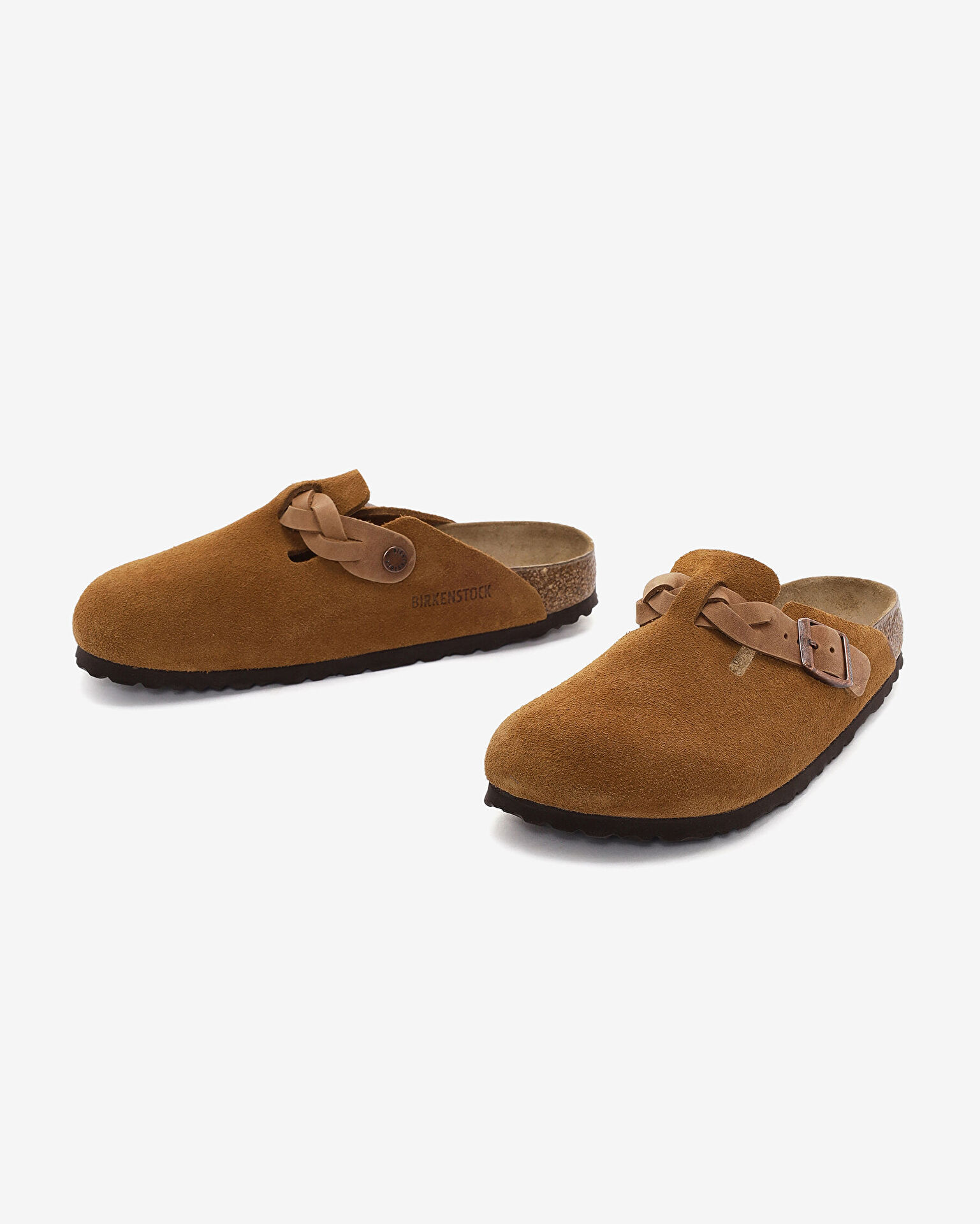 Boston Vl Braided Kadın Kahverengi Terlik 1026713