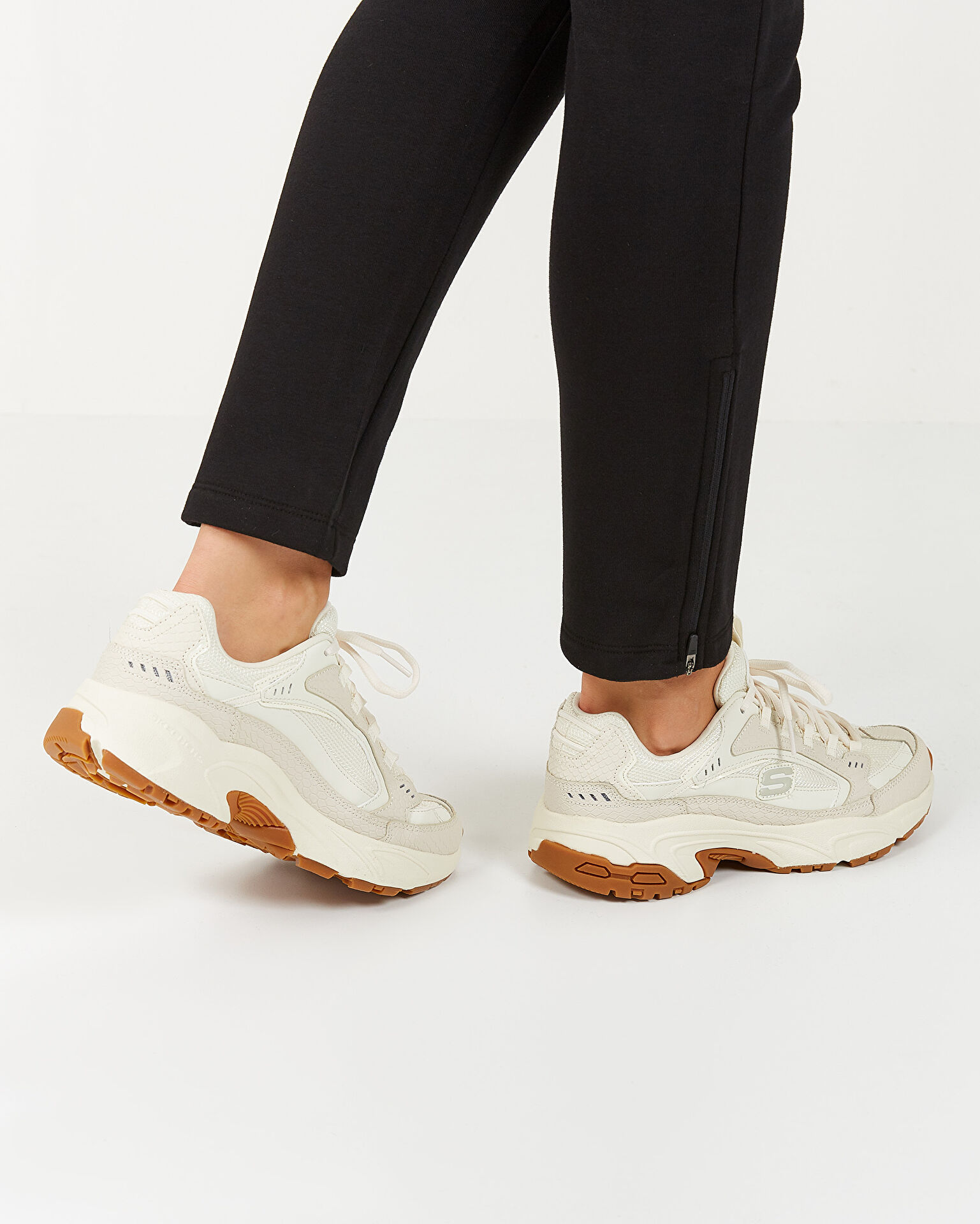 Stamina Classy Trail Kad n Beyaz Sneaker 13455 OFWT