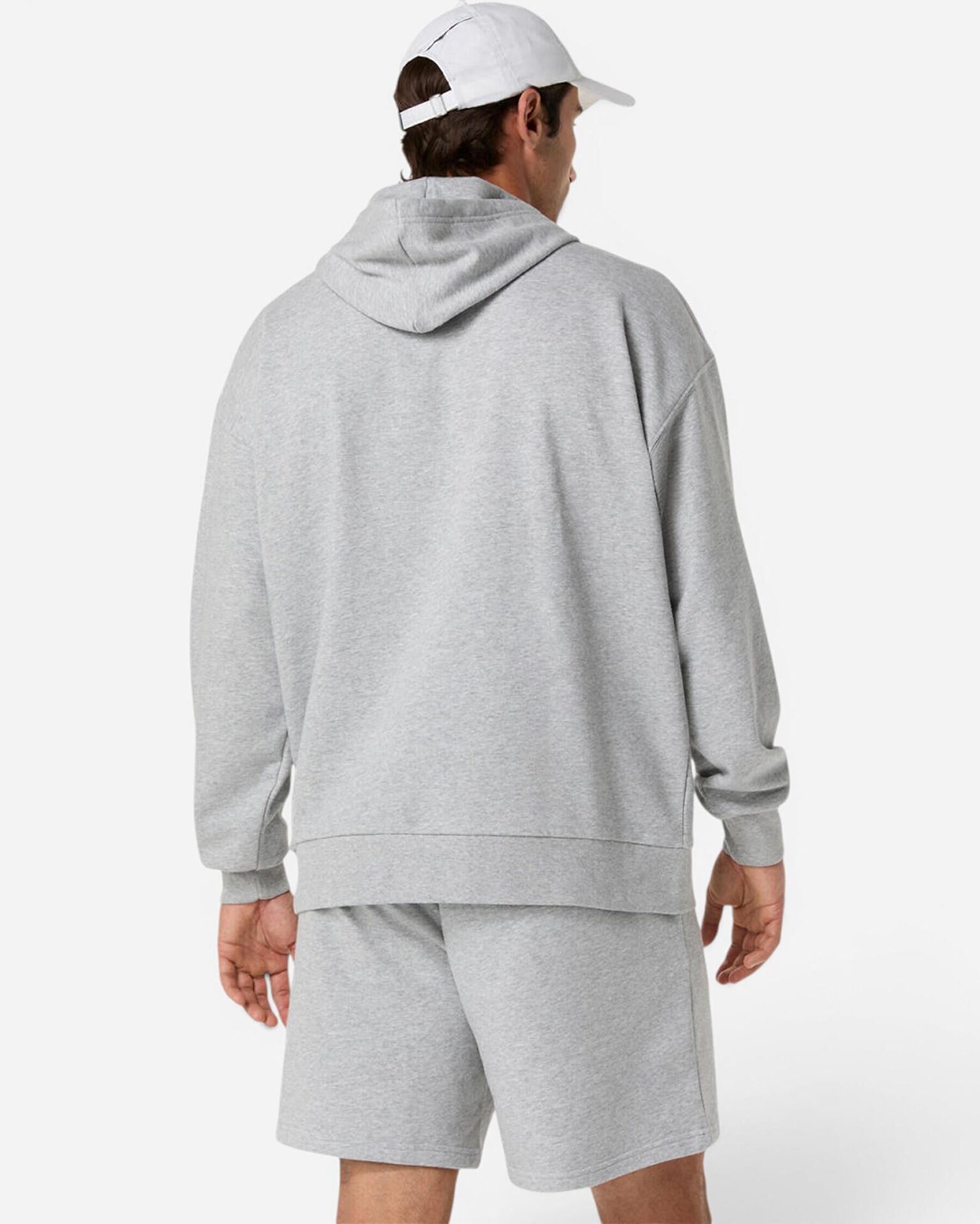 Resim French Terry Relaxed Pullover Hoodie
