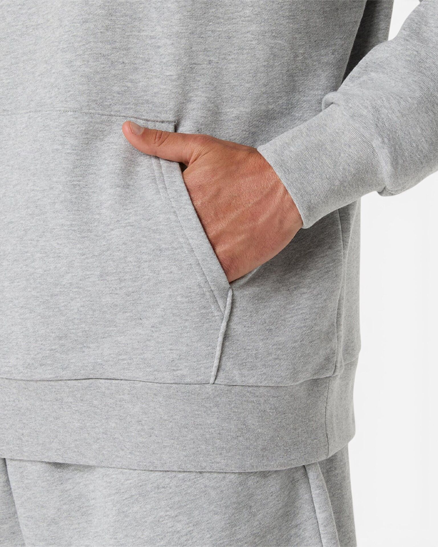 Resim French Terry Relaxed Pullover Hoodie