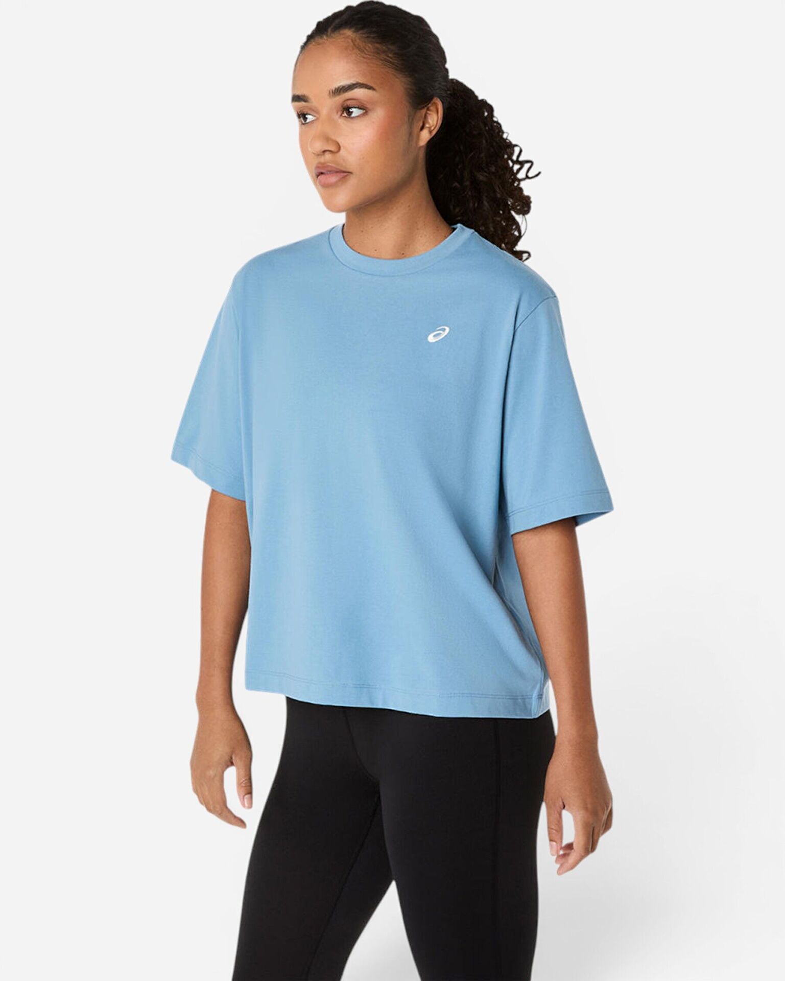 Resim Asics Spiral Embroidery Relaxed Tee