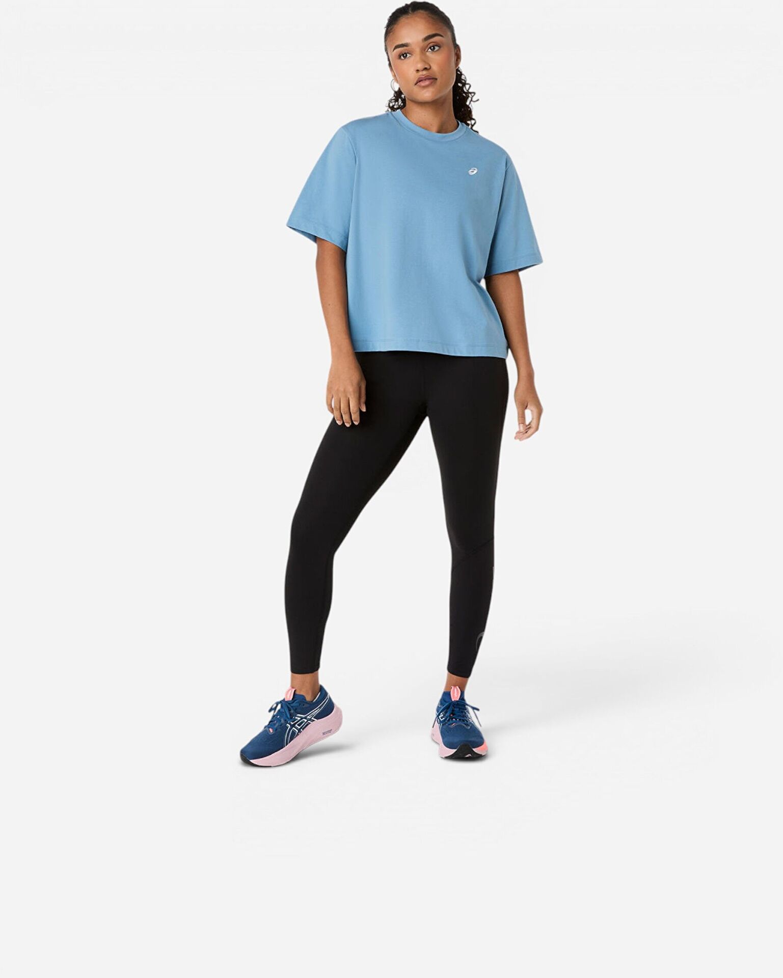 Resim Asics Spiral Embroidery Relaxed Tee