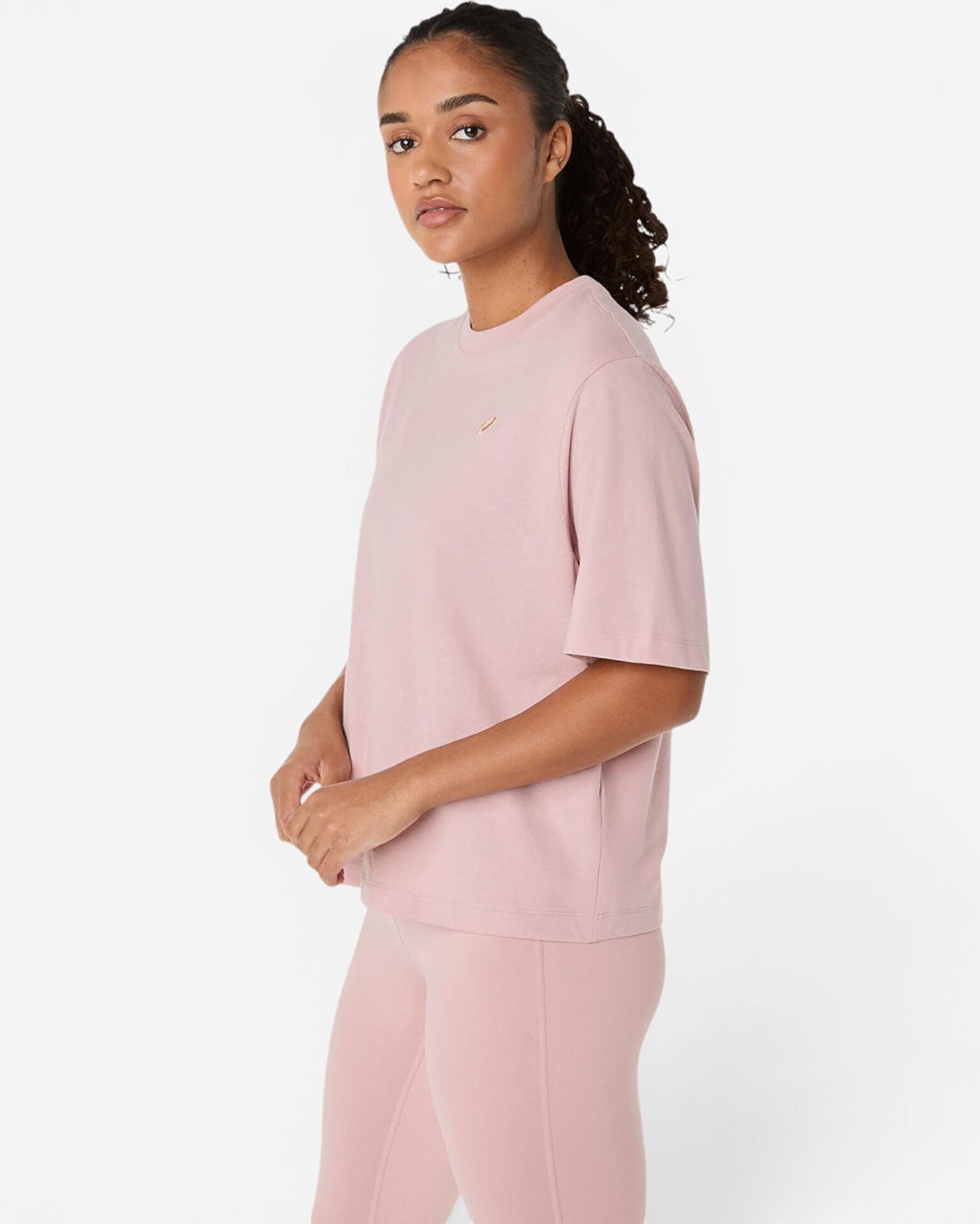 Resim Asics Spiral Embroidery Relaxed Tee