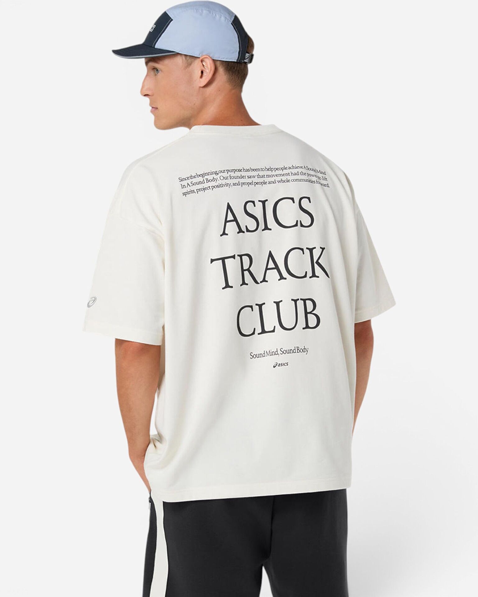 Resim Asics Track Club Heritage Relaxed Tee