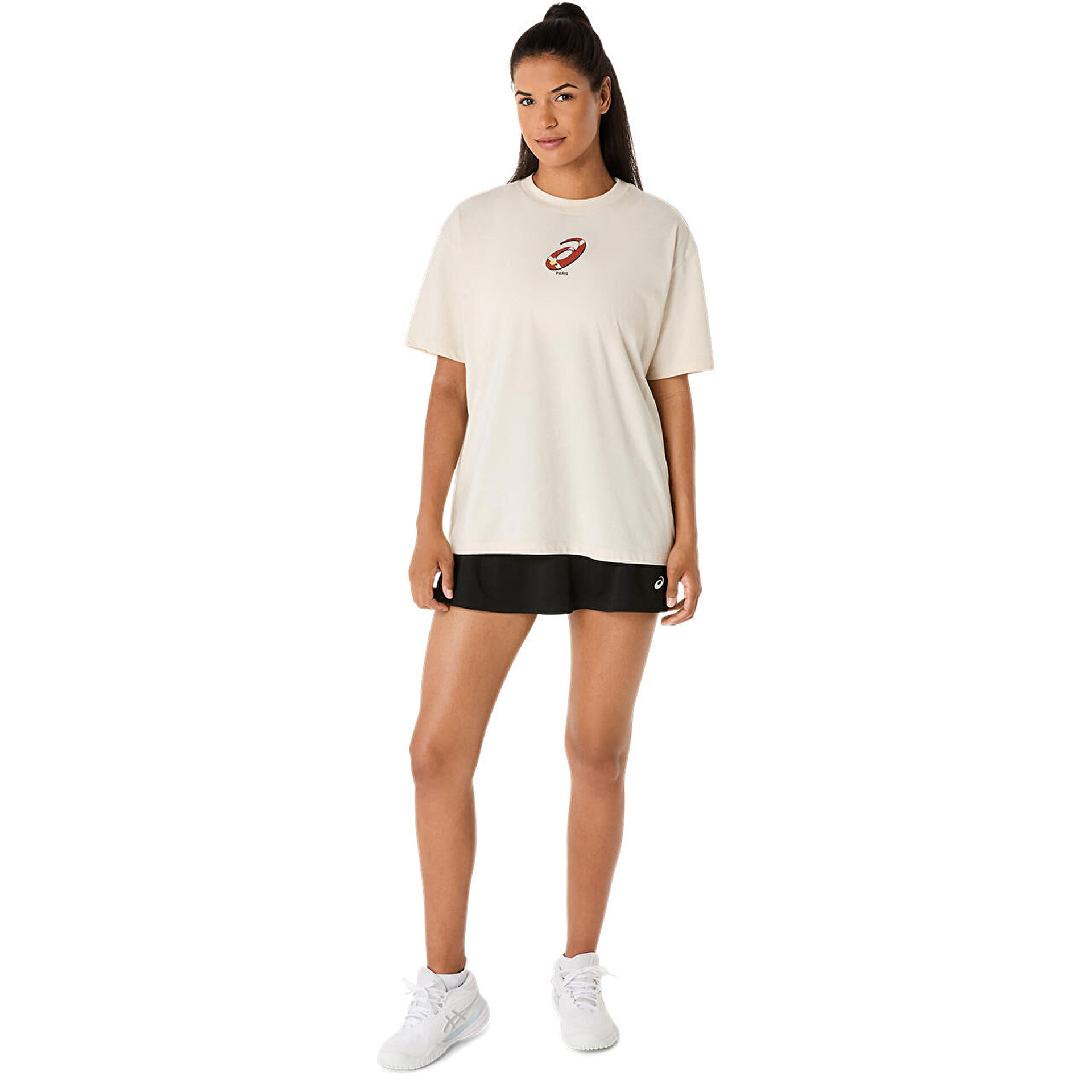 Resim Court Graphic Ss Top