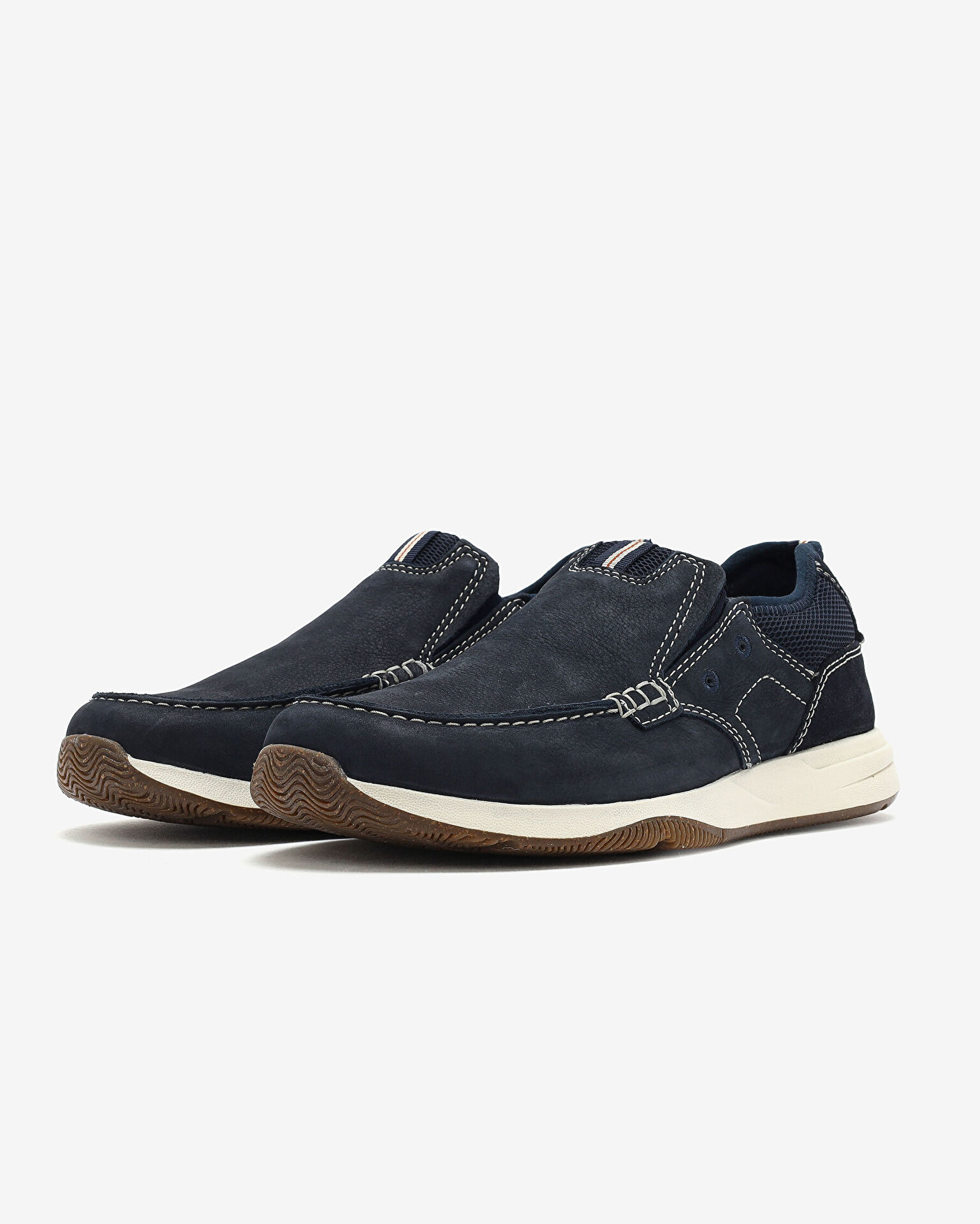 Resim Sailview Step Navy Nubuck