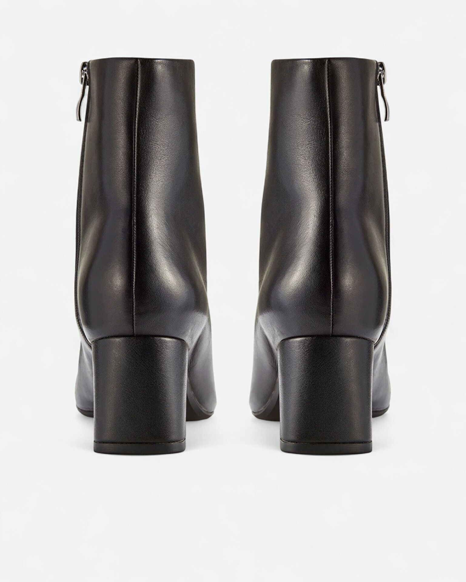 Resim Fernie Zip Black Leather, M; 3