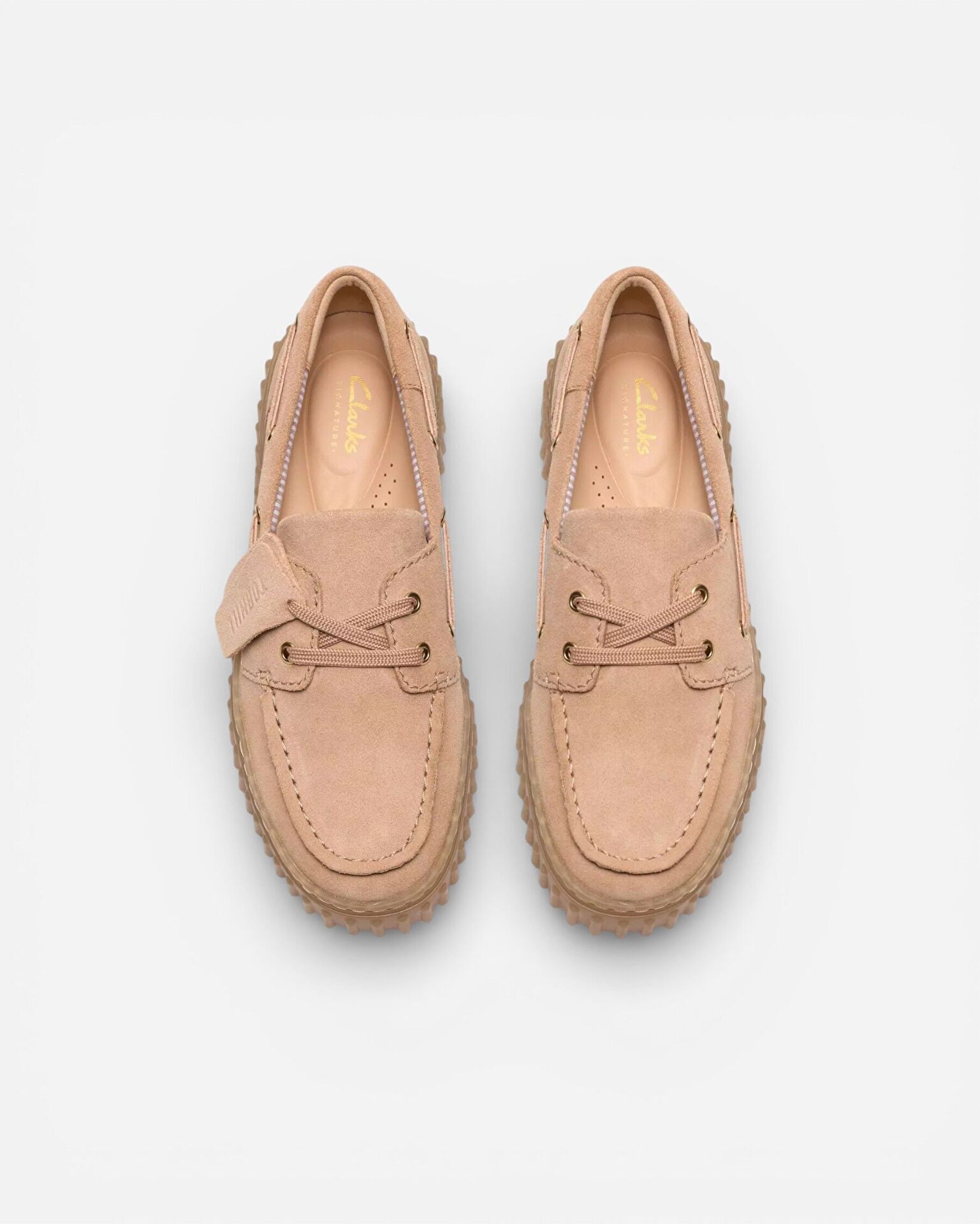 Resim Torhill Boat Beige Suede