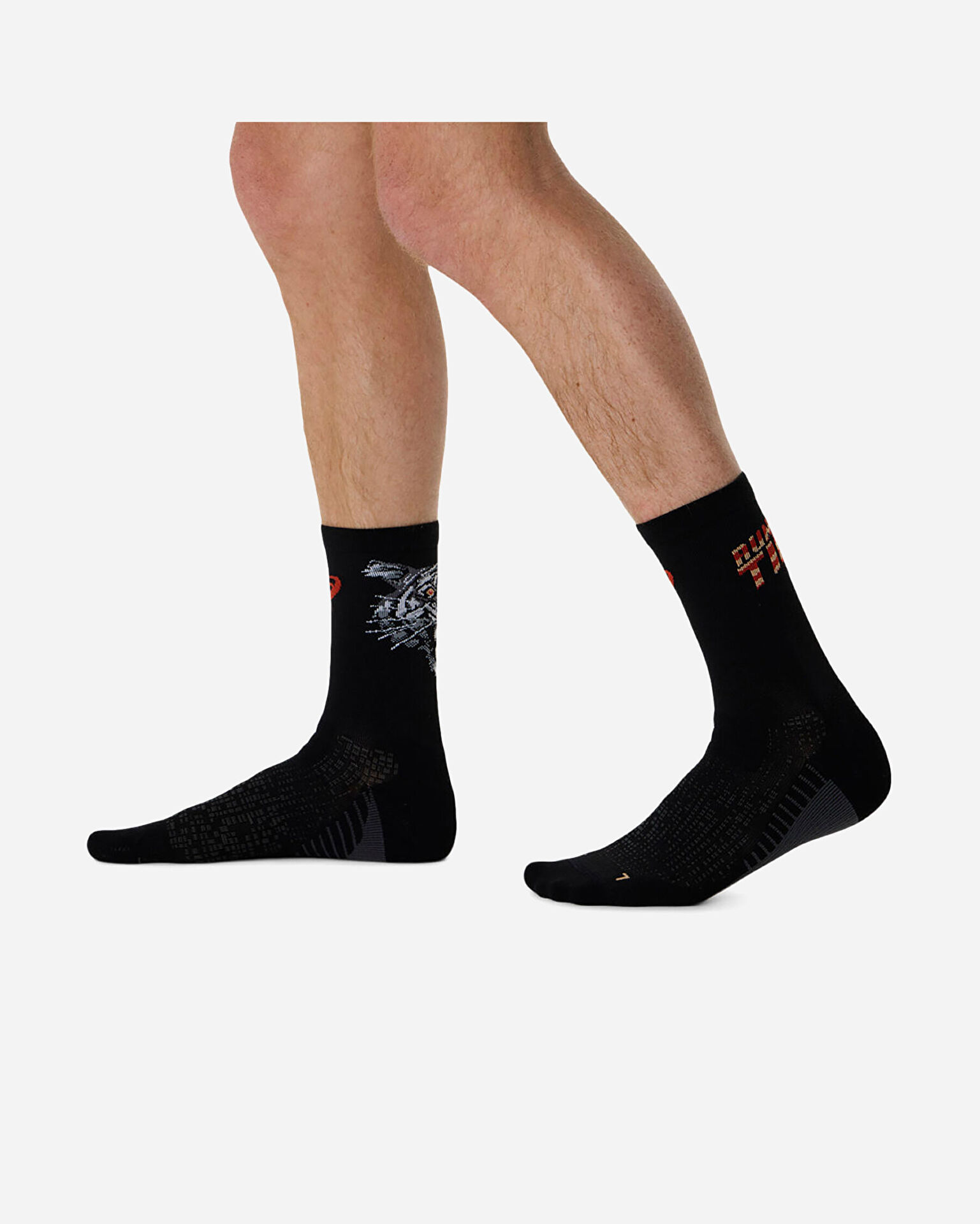 Performance Run Sock Crew Unisex Gri Koşu Çorabı 3013A976-003