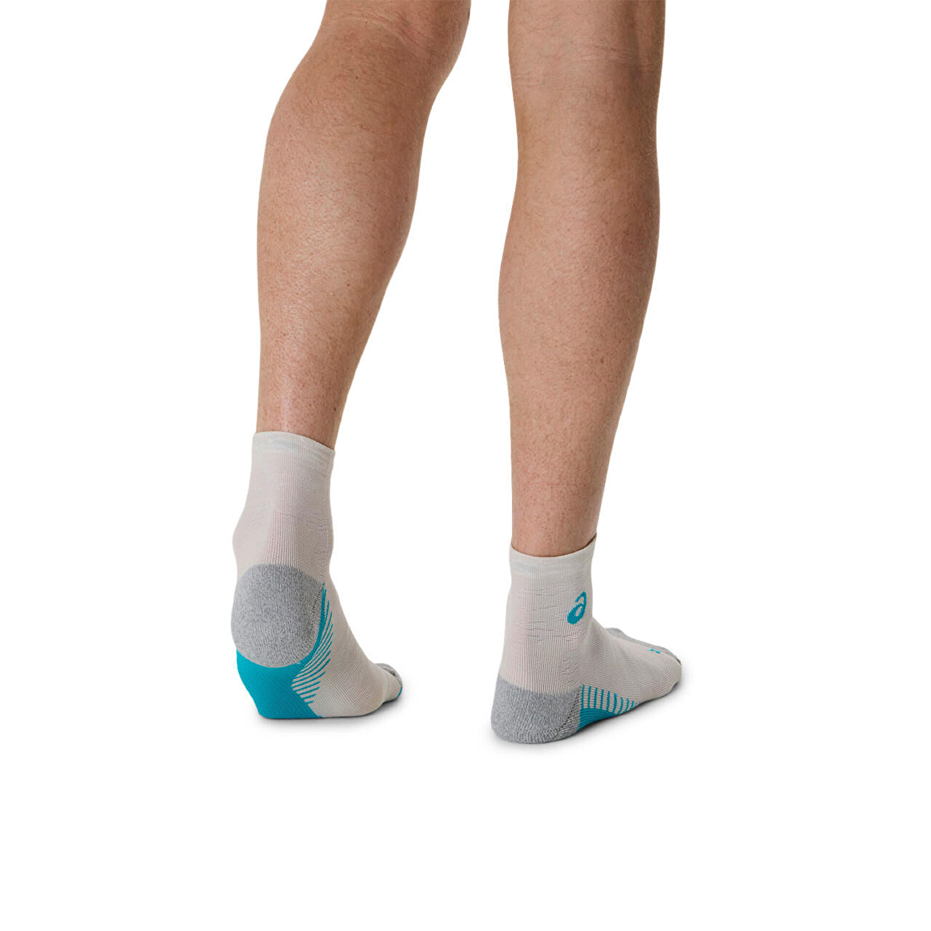 Performance Run Sock Quarter Unisex Shadow Gray/tapioca/black Koşu