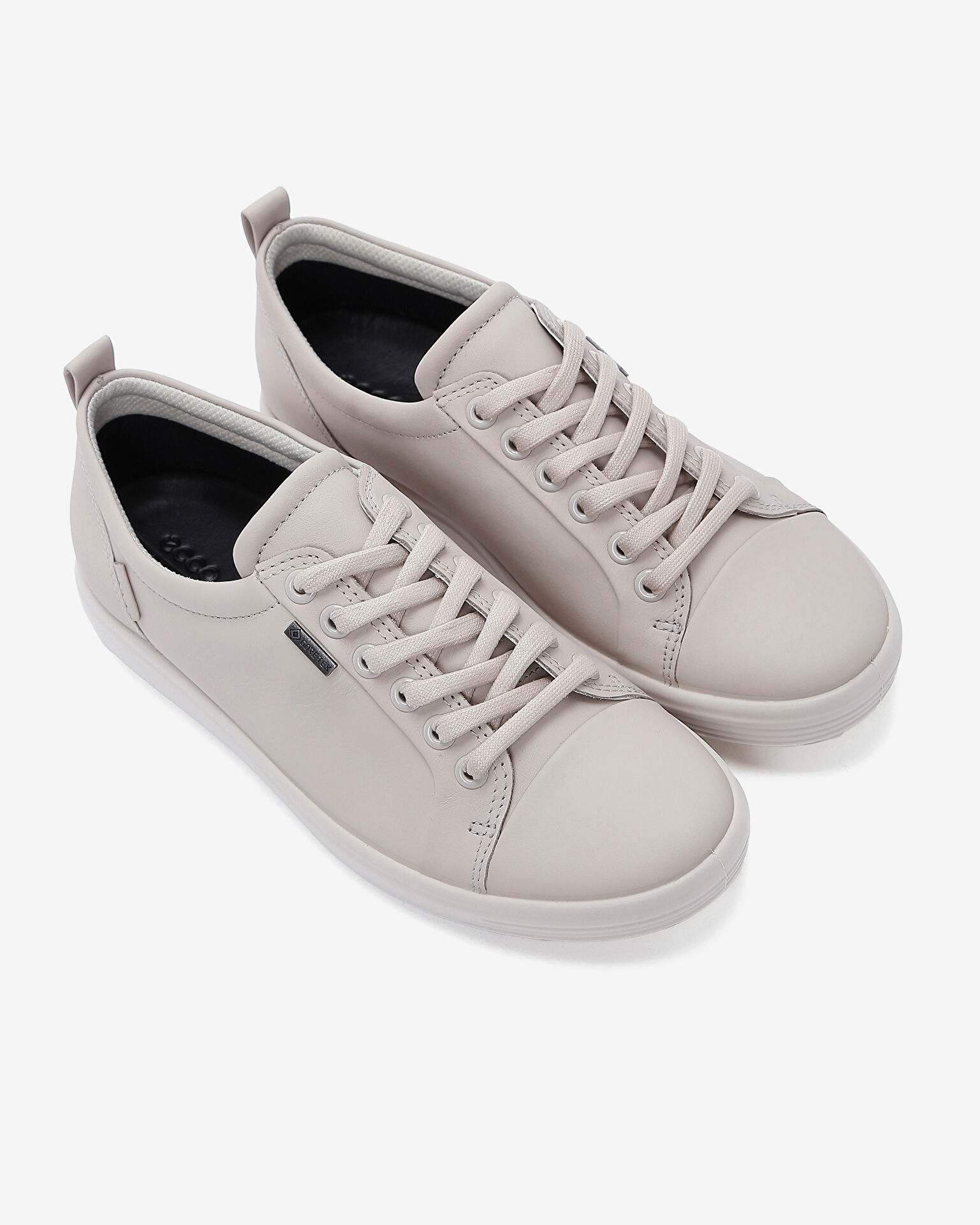 Ecco Womens Soft 7 Gore tex Tie Kad n Gri Spor Ayakkab 44030301163
