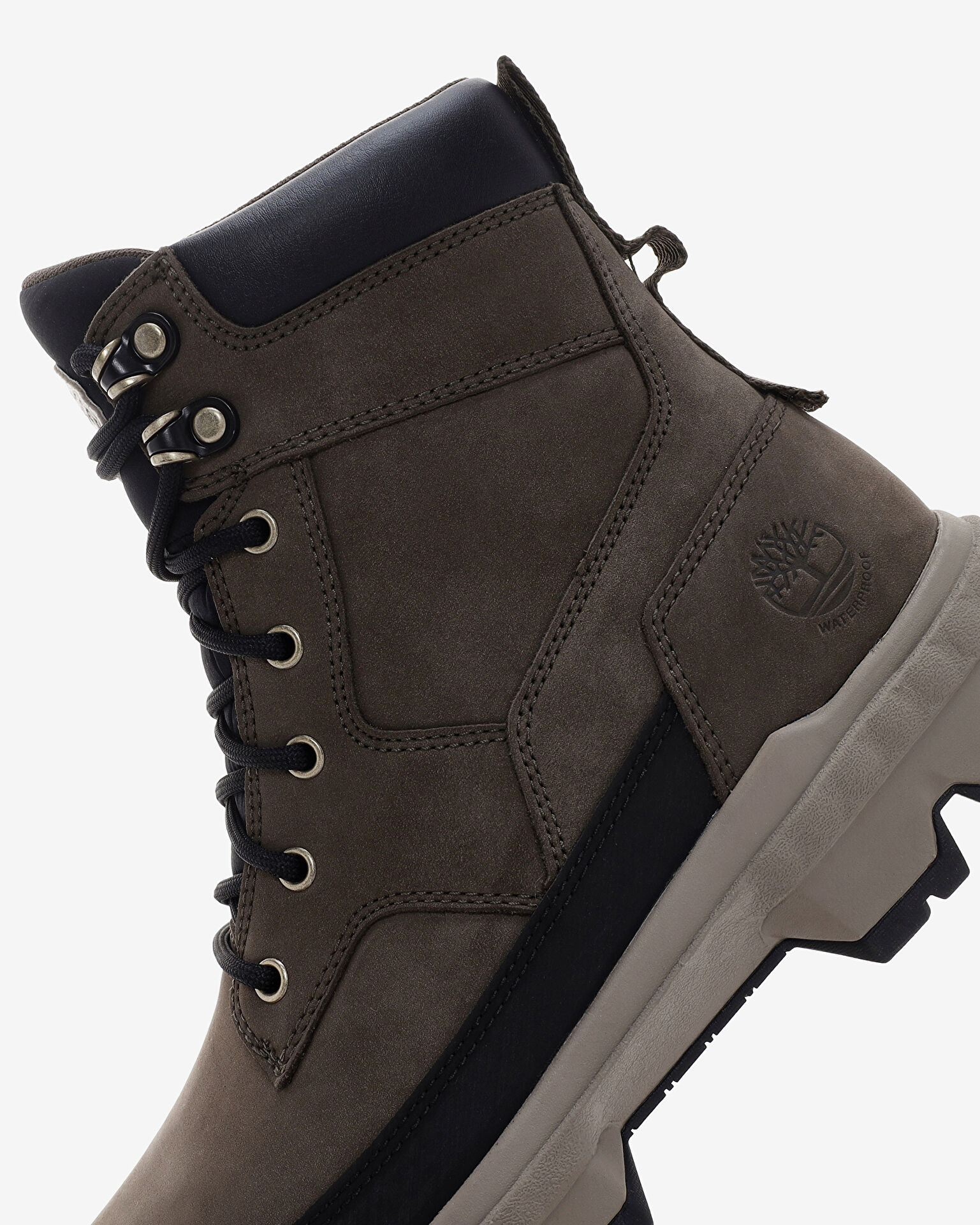 Mid Lace Up Waterproof Boot Erkek Gri Bot TB0A44RX9011