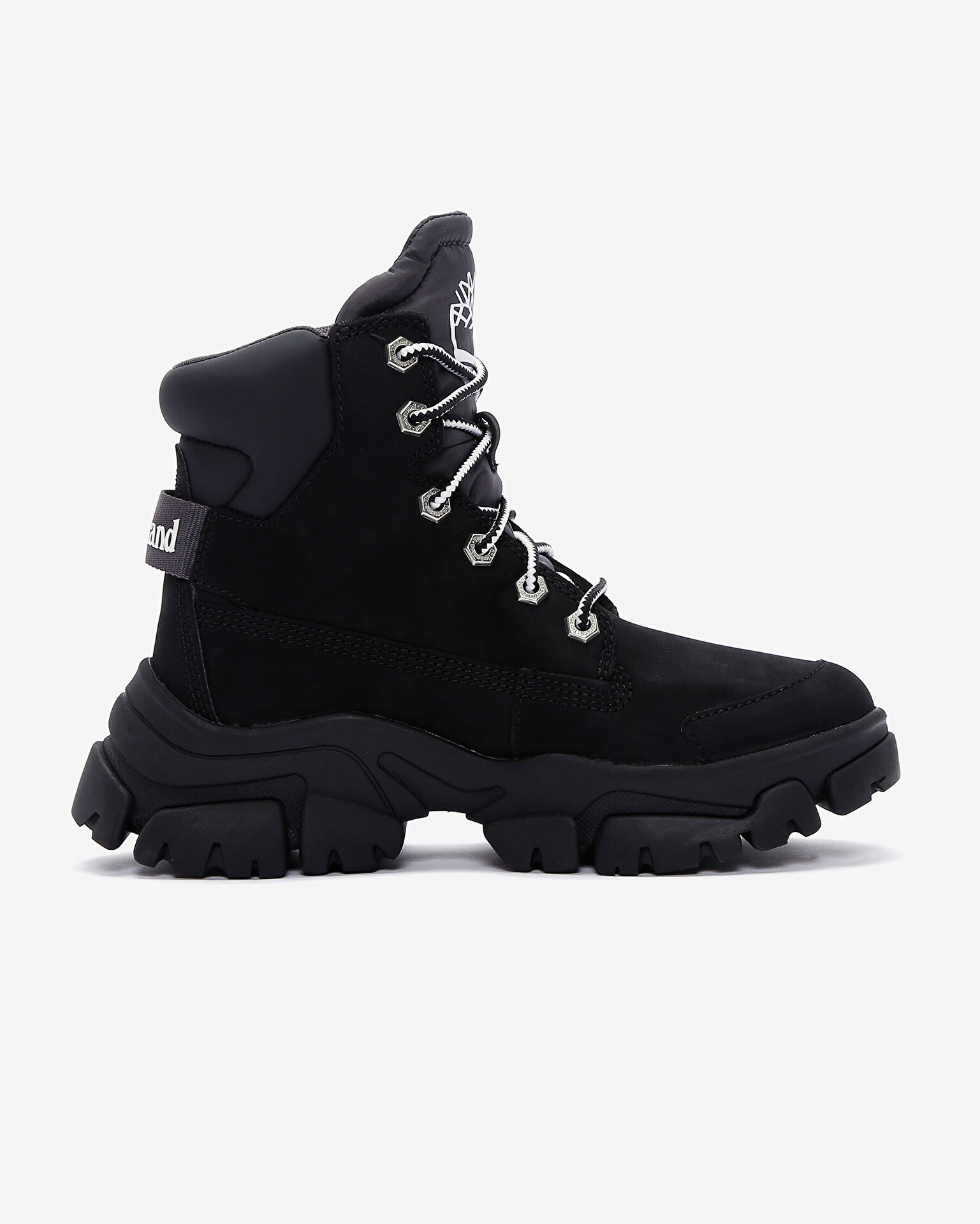 Resim High Top Lace Up Boot