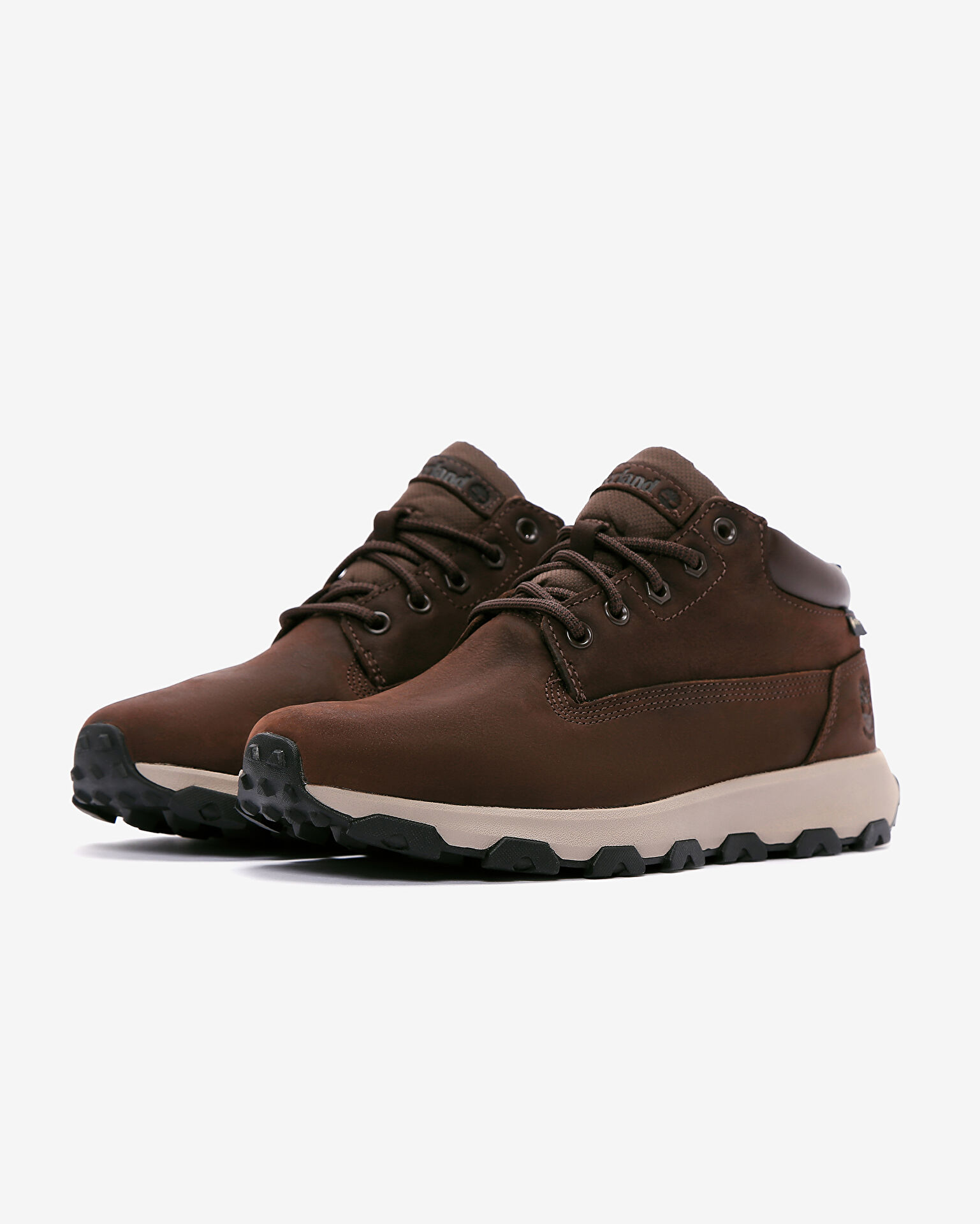 Mid Lace Up Waterproof Sneaker Erkek Kahverengi Sneaker TB0A61QH9311