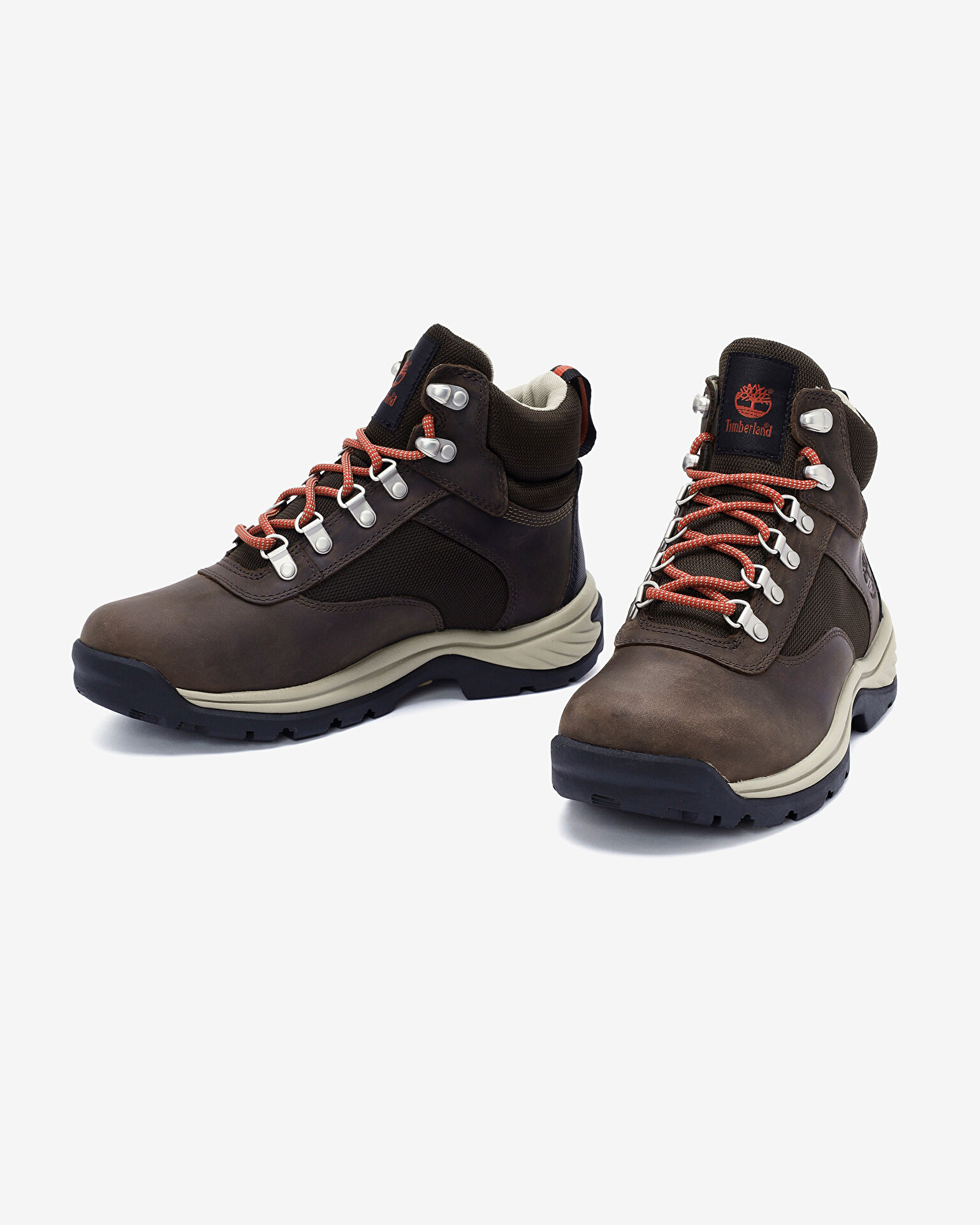 White Ledge Mid Lace Up Waterproof Hiking Boot Kad n Kahverengi Bot TB1A2M2R2431