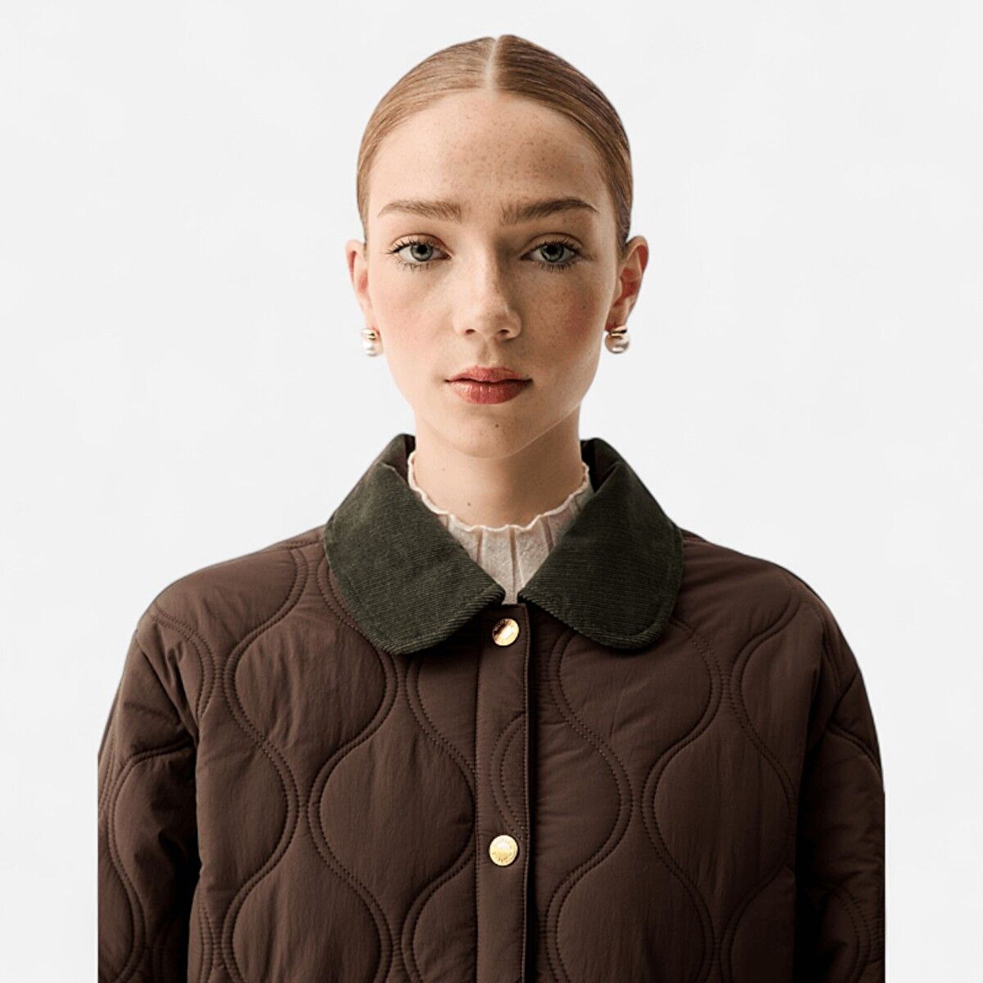 Resim Witton Quilted Shacket