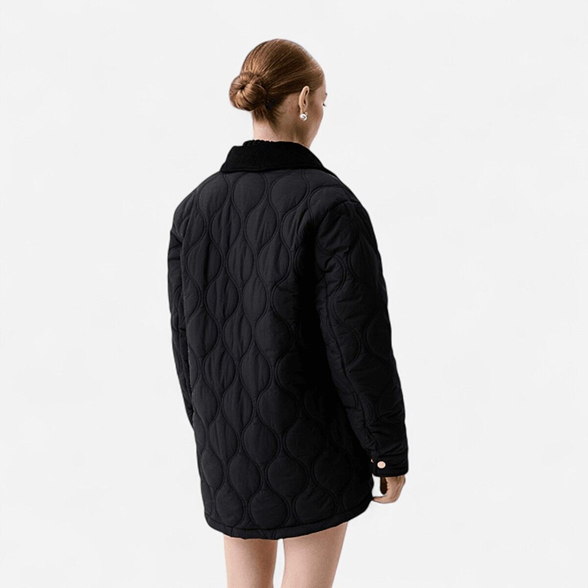 Resim Witton Quilted Shacket