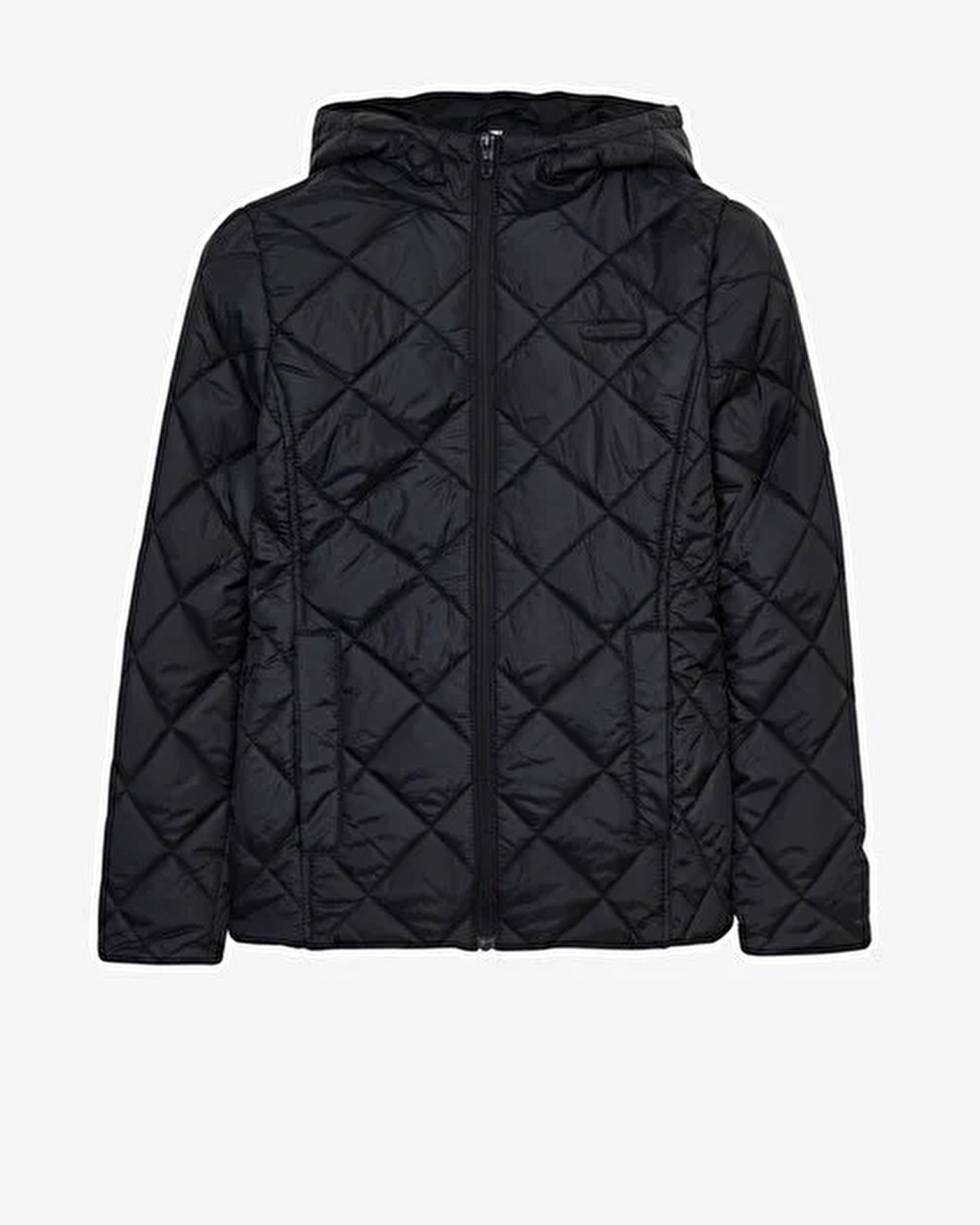 Resim W Capitone Hooded Jacket