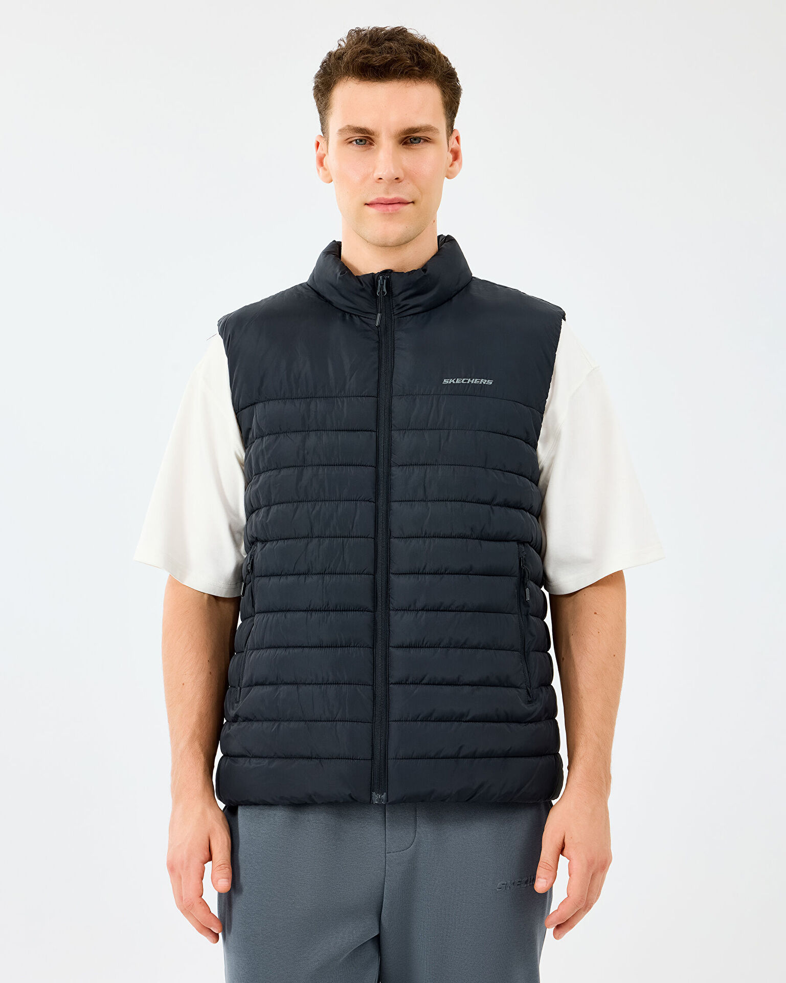 Resim M Outerwear Polar Lining Paded Vest