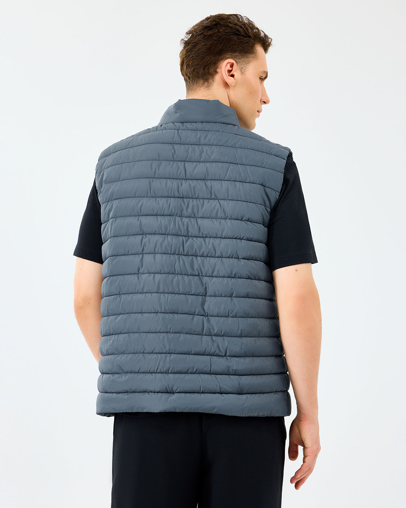 Resim M Outerwear Polar Lining Paded Vest
