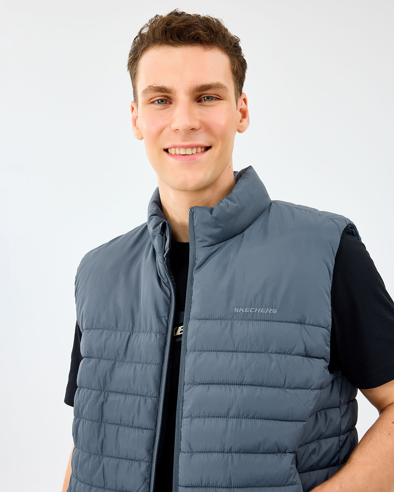 Resim M Outerwear Polar Lining Paded Vest