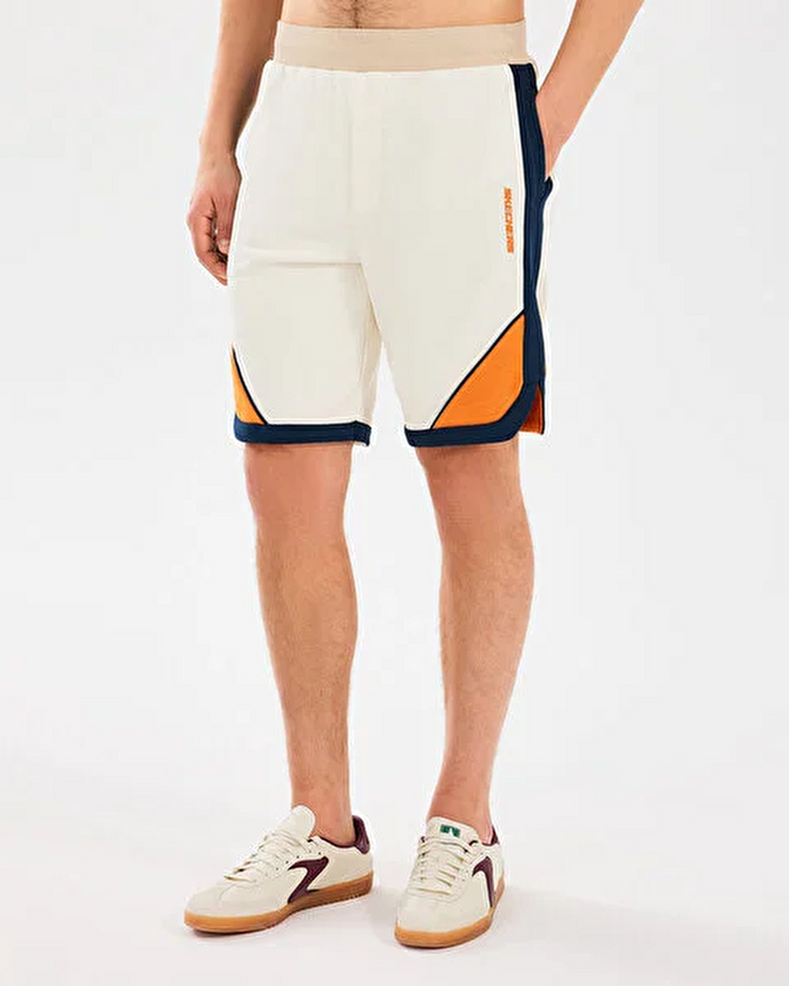 Resim M Diagonal Lw Fleece Sweatshort