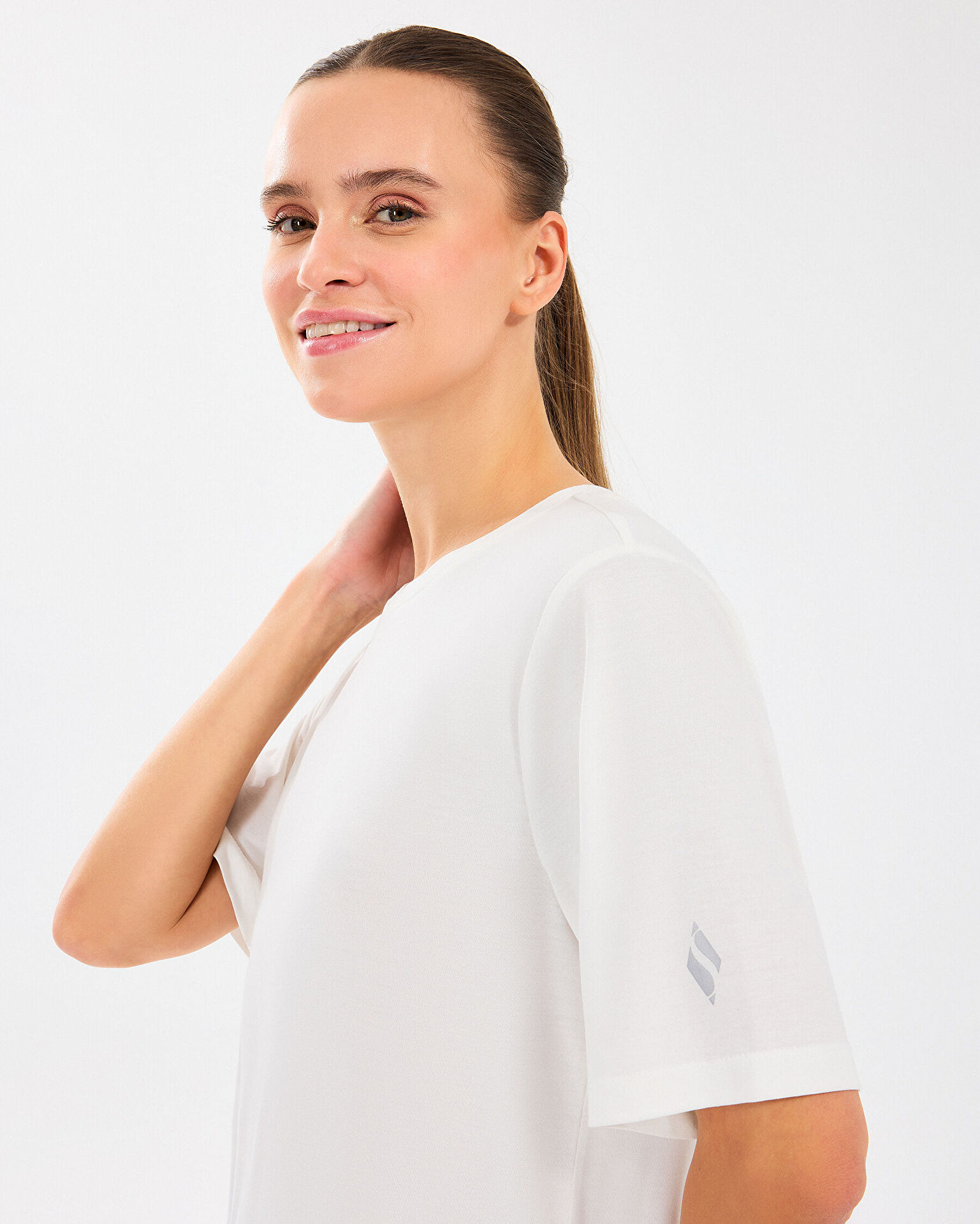 Resim W Lounge Regular Crew Neck T-shirt