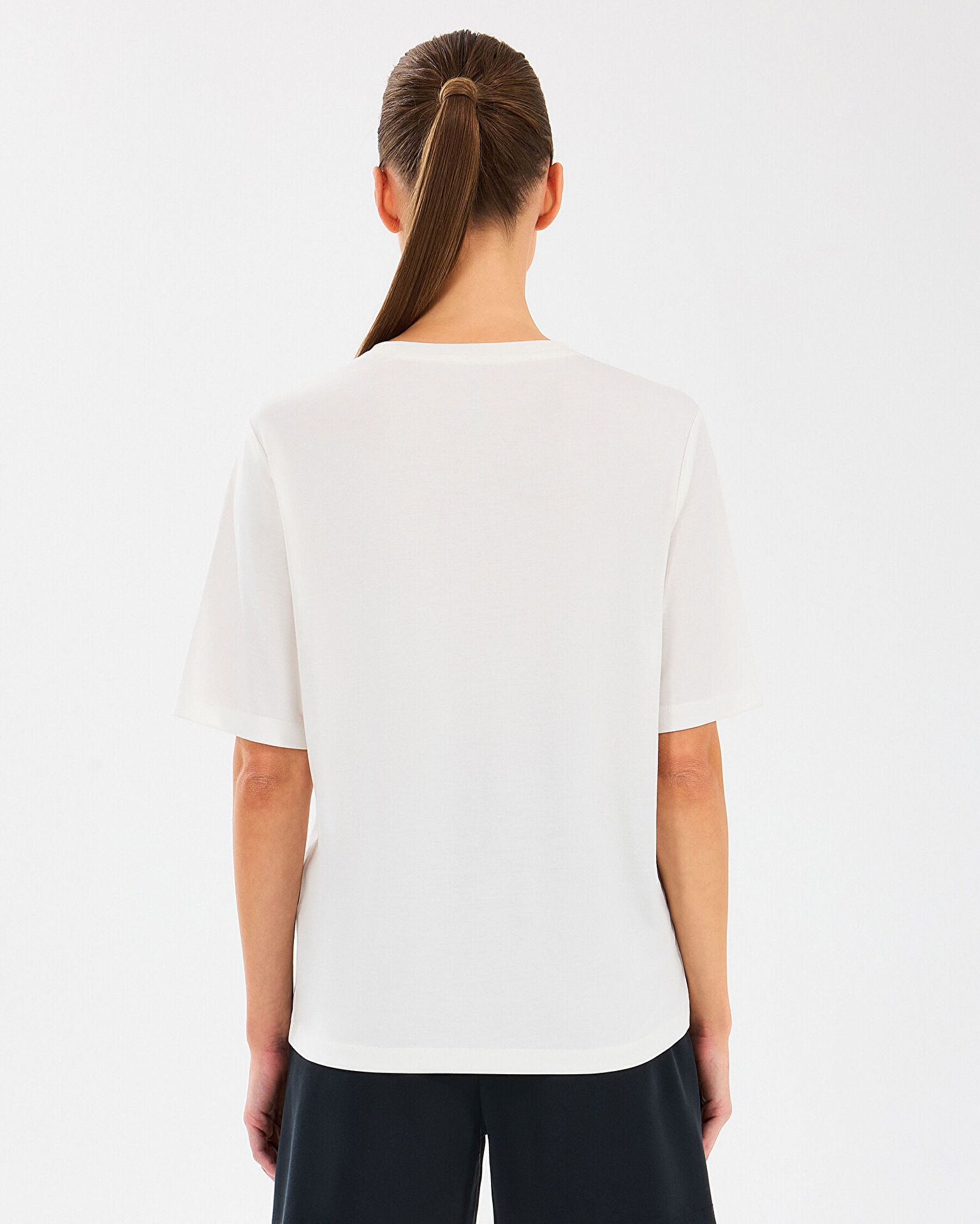 Resim W Lounge Regular Crew Neck T-shirt