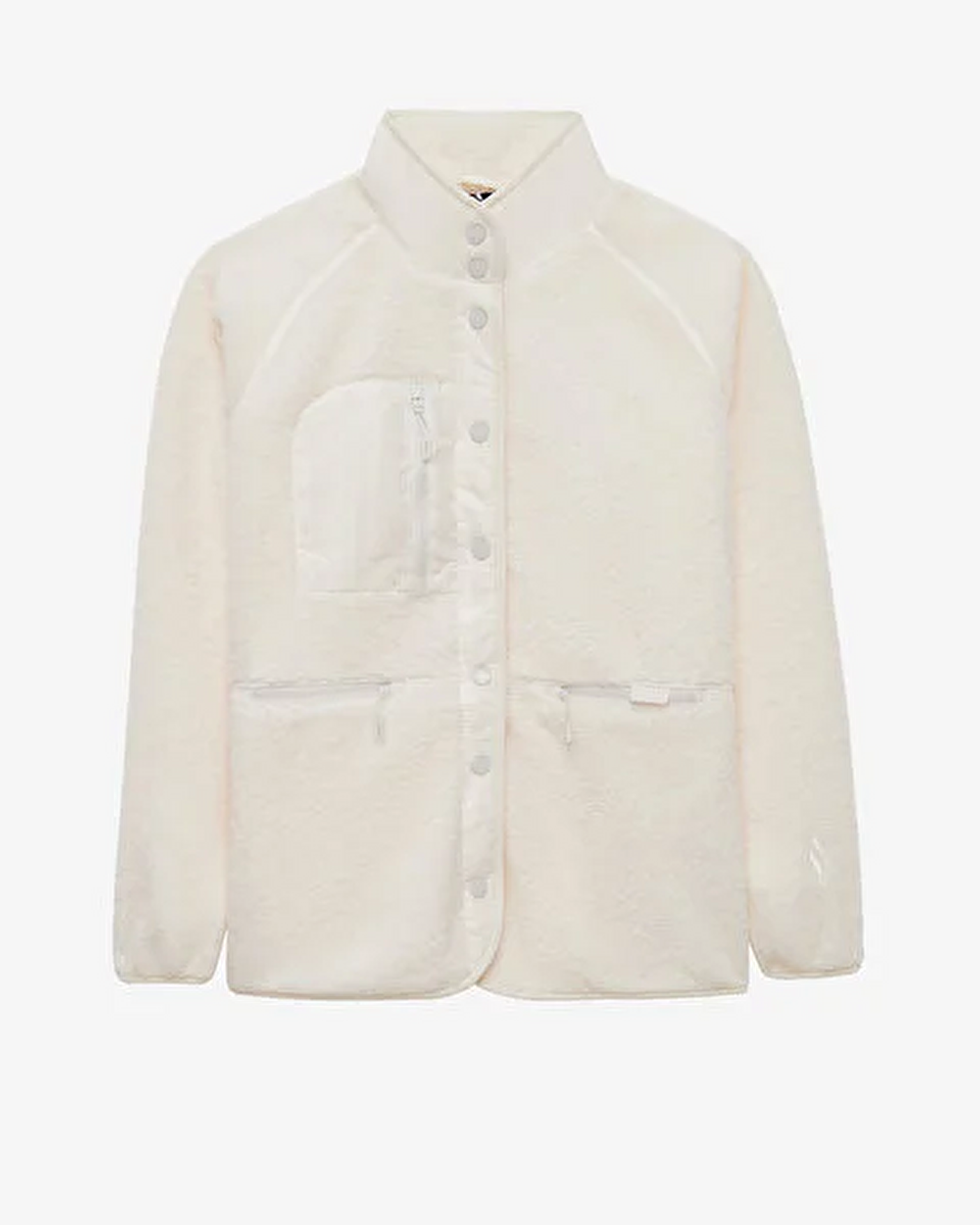 Resim W Woven Detailed Pull Over Sherpa