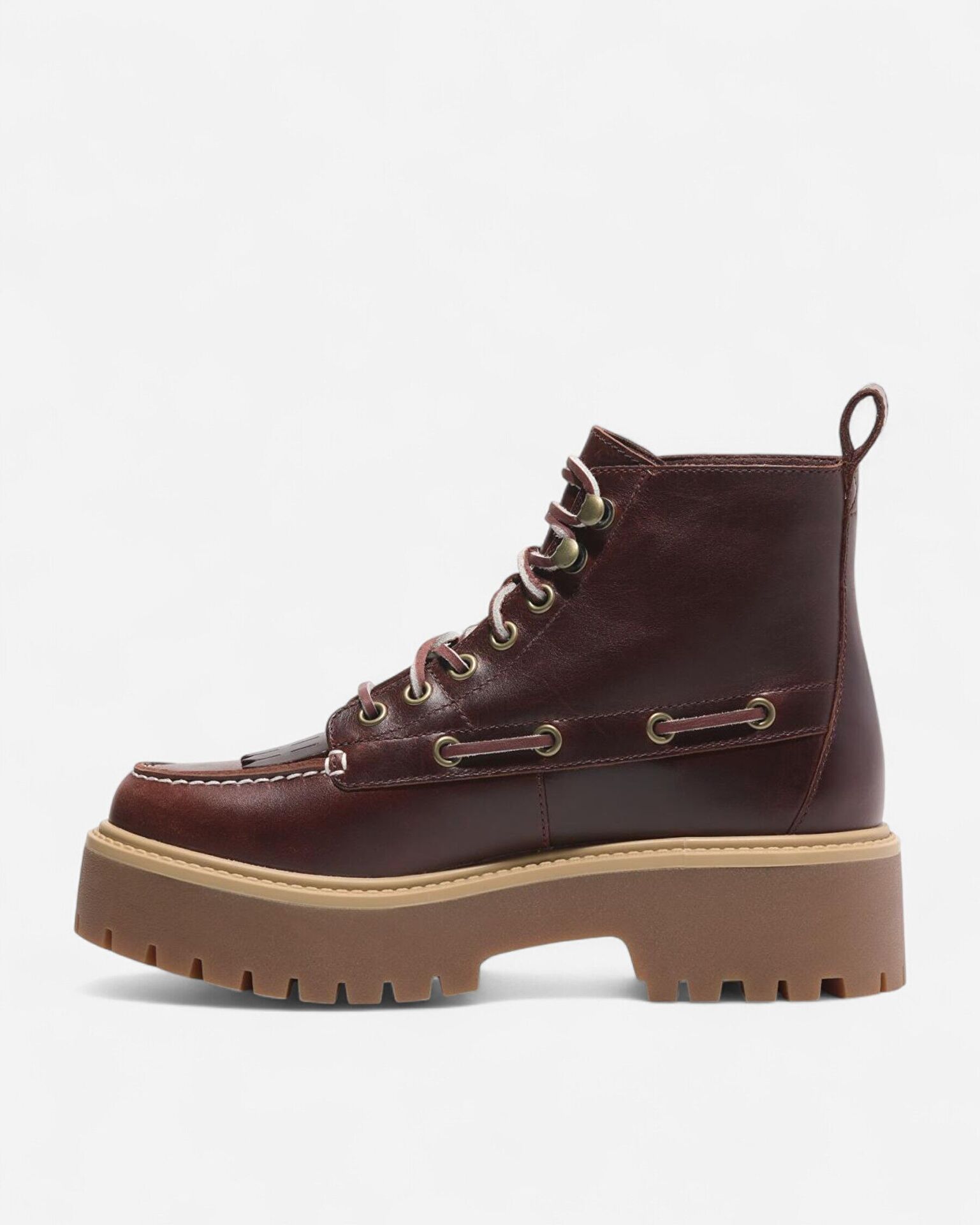 Resim Stone Street Mid Lace Up Boot