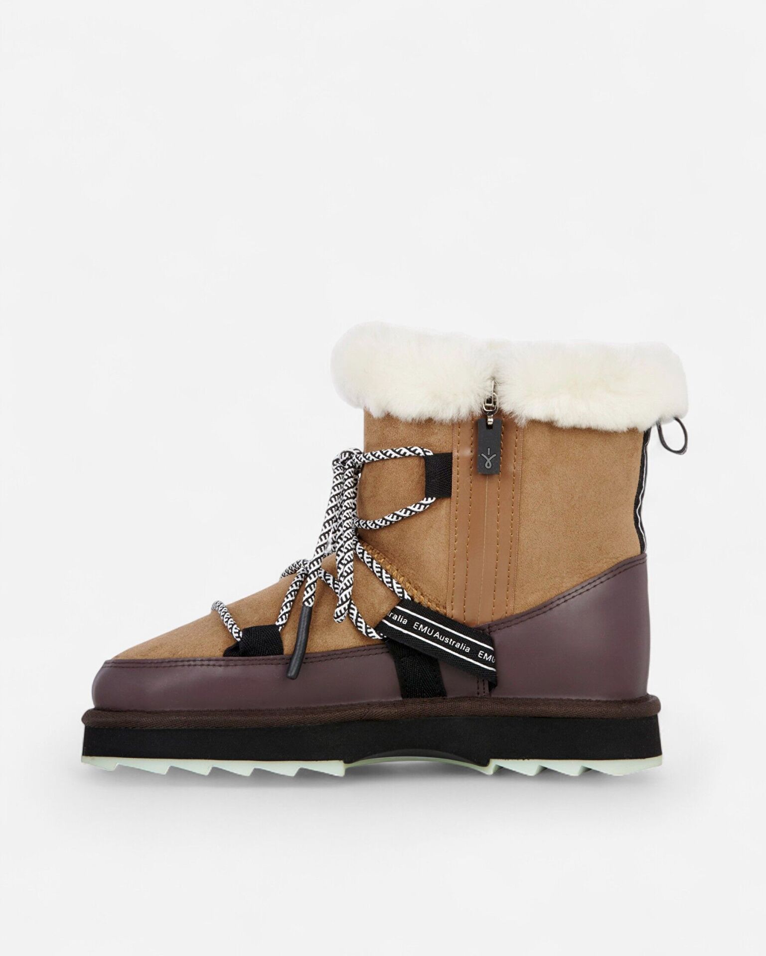 Blurred Kadın Kahverengi Kar Botu W12641-CST