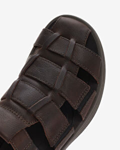 Resim Saltway Cove Dark Brown Lea