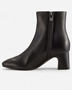 Resim Fernie Zip Black Leather, M; 3