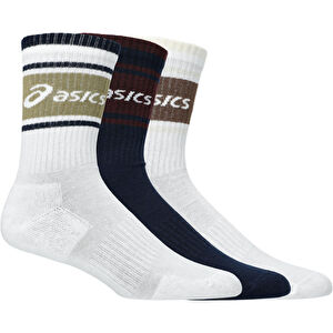 Resim 3 Pack Asics Logo Crew Sock