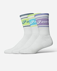 Resim 3 Pack Asics Logo Crew Sock