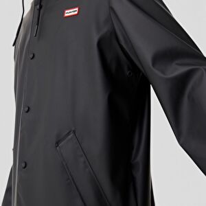 Resim Downpour Jo Unisex Siyah Yağmurluk