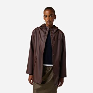 Resim Downpour Jo Unisex Kahverengi Yağmurluk