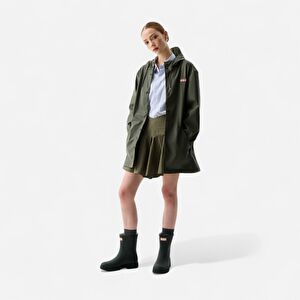 Resim Downpour Jo Kısa Unisex Koyu Haki Yağmurluk