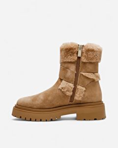 Resim Lodge Tan Suede