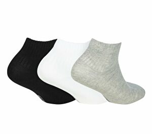 Resim U Nopad Mid Cut 3 Pack Sock