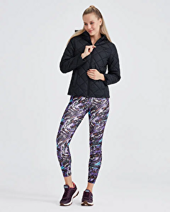 Resim W Capitone Hooded Jacket