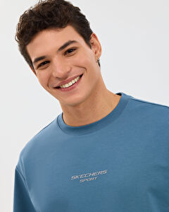 Resim M Graphic Tee Reflect Logo Oversize T-shirt