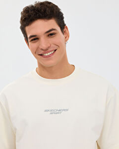 Resim M Graphic Tee Reflect Logo Oversize T-shirt
