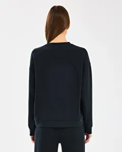 Resim W Lounge Loose Crew Neck Sweatshirt