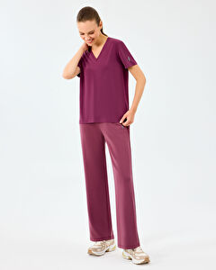 Resim W V Neck T-shirt